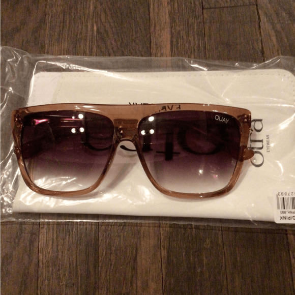 NEW! Rare Quay OTL II Dark Champagne sunglasses *read main image 6